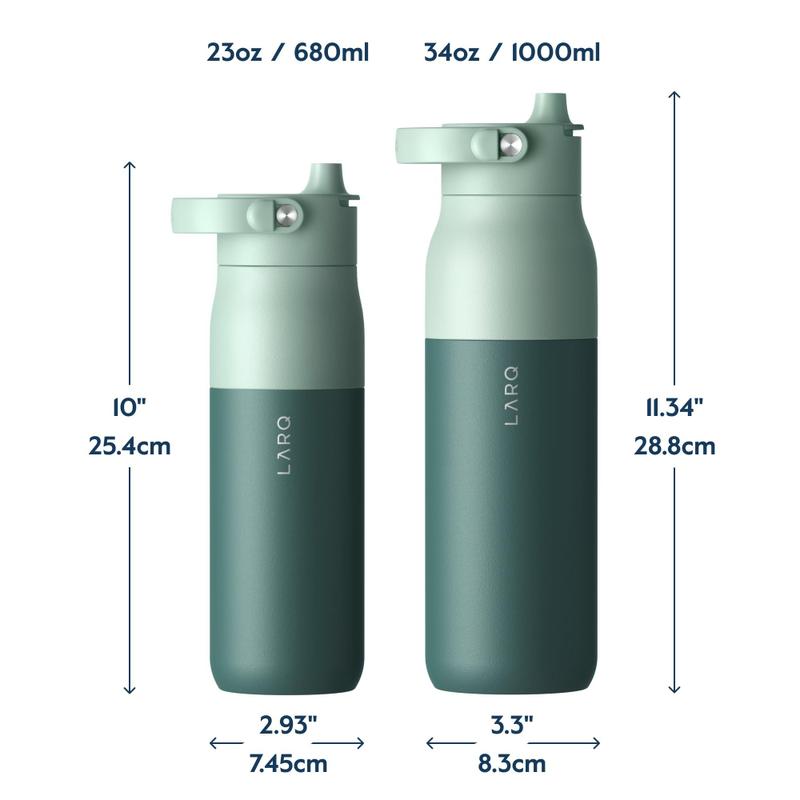 Garrafa purificadora de água LARQ Bottle PureVis 2 680mL com